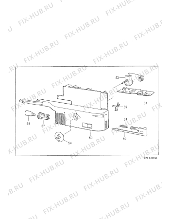 Взрыв-схема холодильника Marijnen CM2090F - Схема узла Electrical equipment